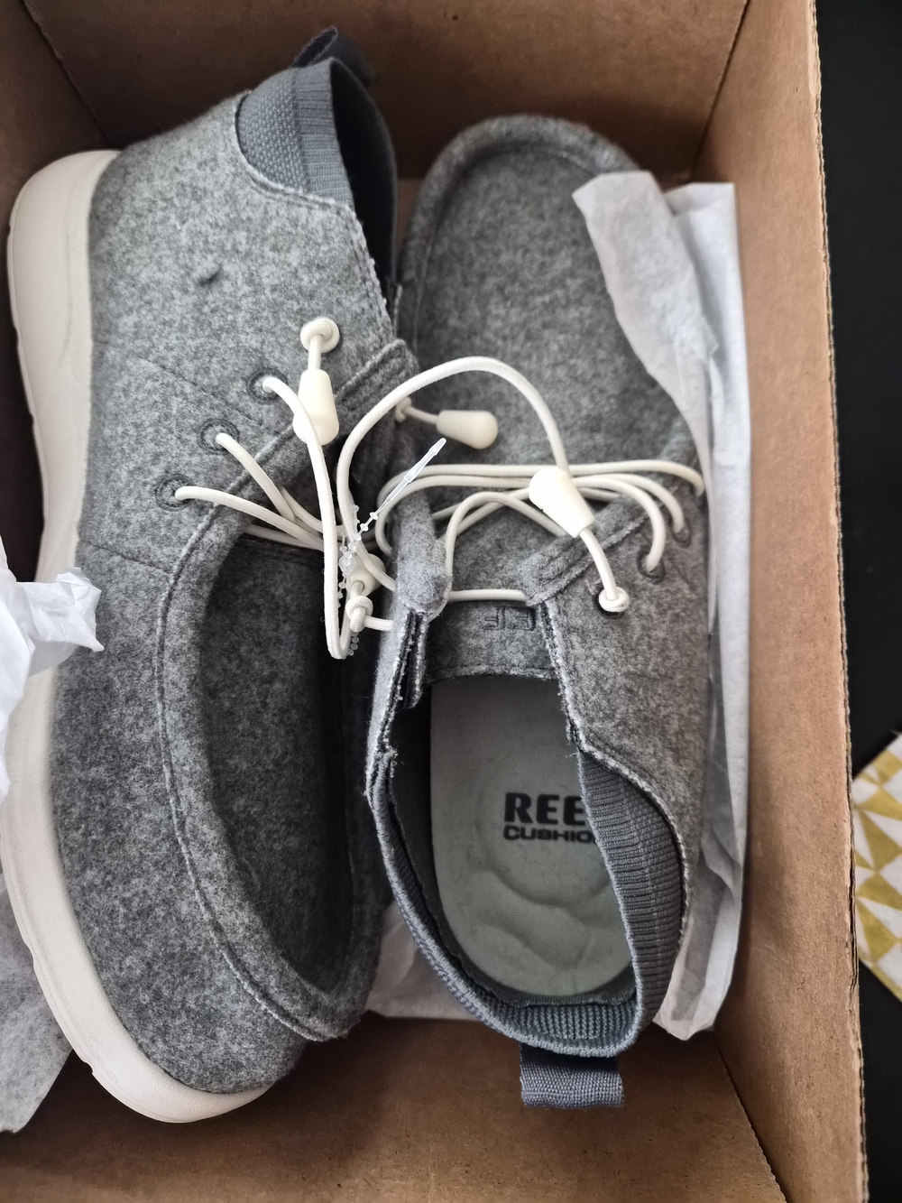 Reef Gray Slip-On Casual Shoes